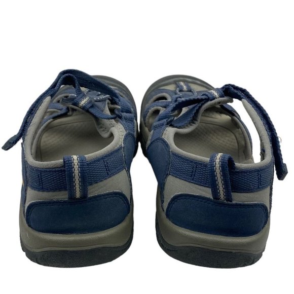 KEEN Blue Grey Closed Toe Washable Water Hiking Outdoor Shoes Sandals US 6 - Picture 7 of 16